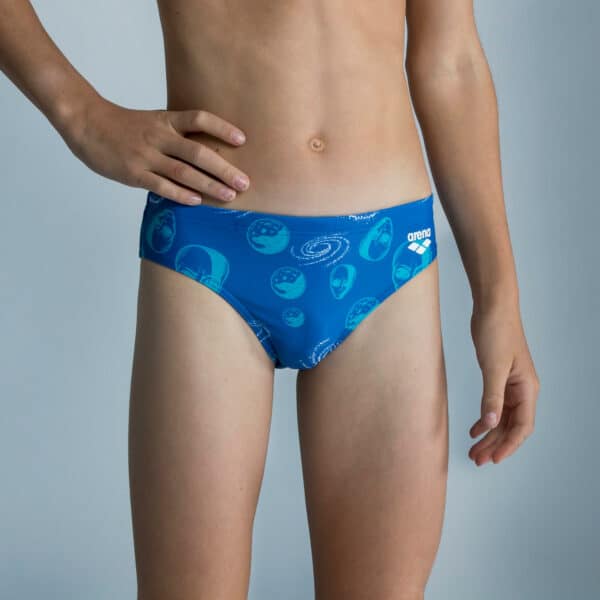 Badehose Slip Arena Royal Multi Jungen