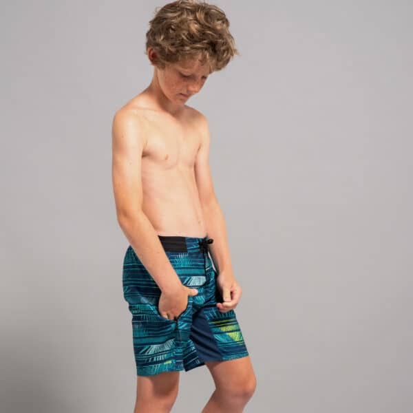 Boardshorts 550 Bambus Tween dunkelblau