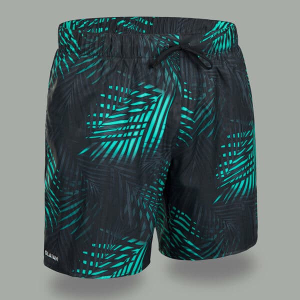 Boardshorts Surfen Standard 100 Palm mint