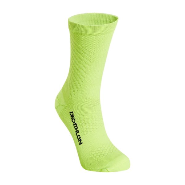 FAHRRADSOCKEN RENNRAD 900 SOMMER GELB