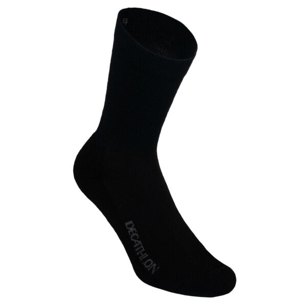 Fahrradsocken 500 Winter schwarz