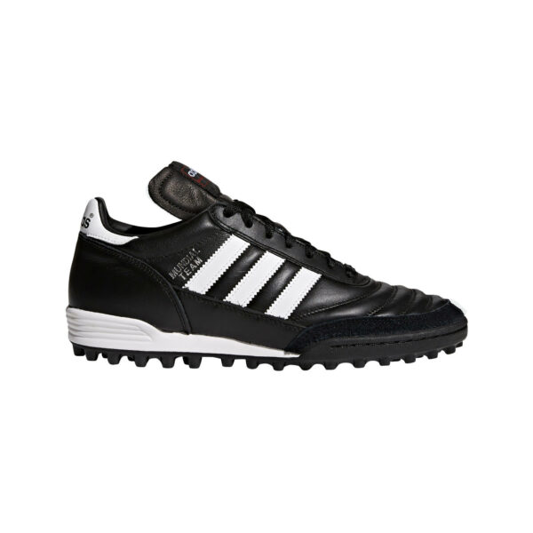 Fussballschuhe Multinocken Mundial Team TF Damen/Herren schwarz ADIDAS