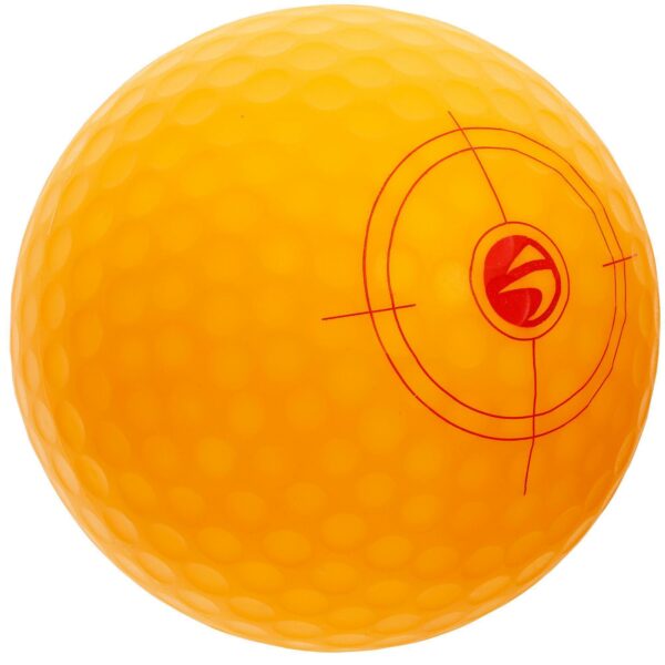 Golfball 500 aufblasbar Kinder orange