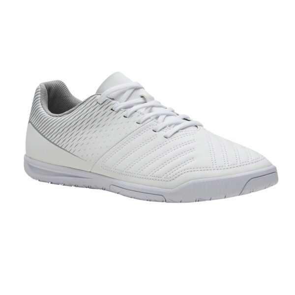 Hallenschuhe Futsal 100 Damen/Herren weiss