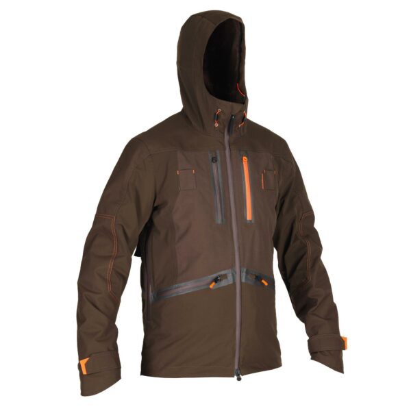 Jagdjacke Regenjacke RENFORT 900 braun