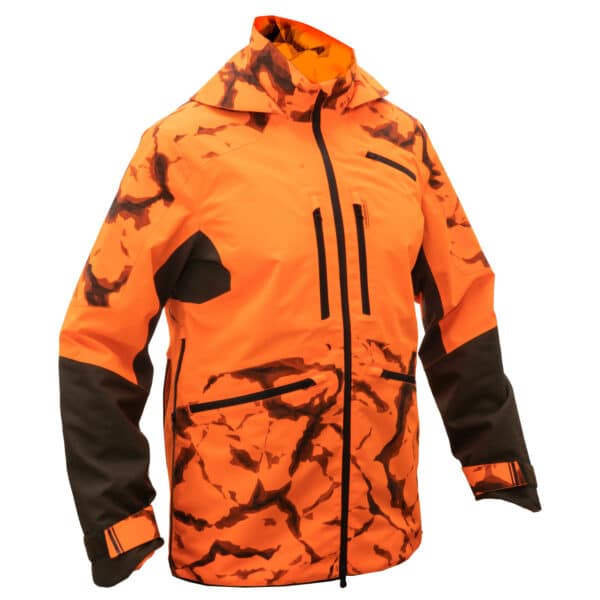 Jagdjacke / Regenjacke SUPERTRACK 900 light strapazierfähig orange