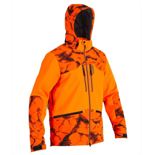 Jagdjacke / Softshelljacke 500 orange