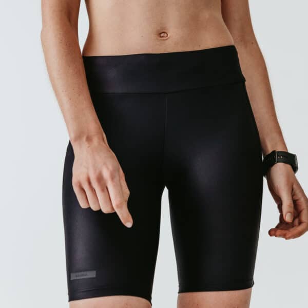 Laufshorts Tights Dry Damen schwarz