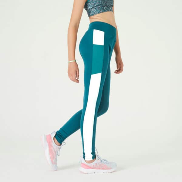 Leggings atmungsaktiv Mädchen S500 grün