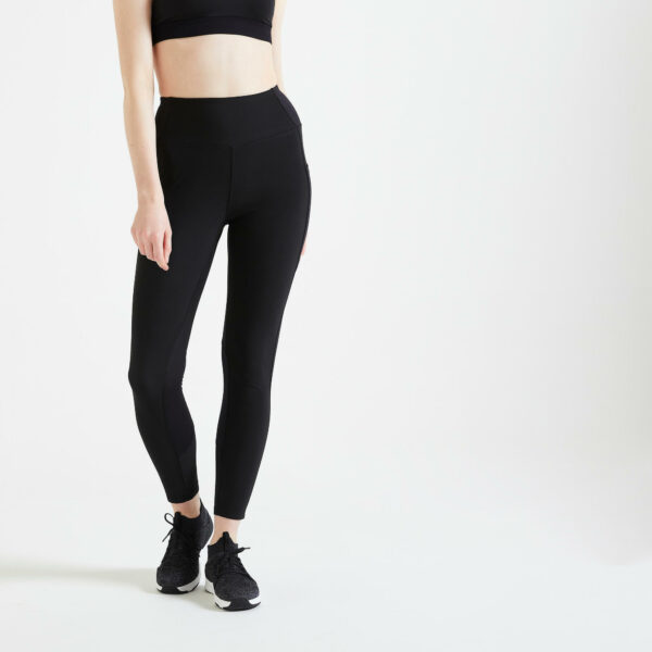 Leggings mit hohem Taillenbund Fitness