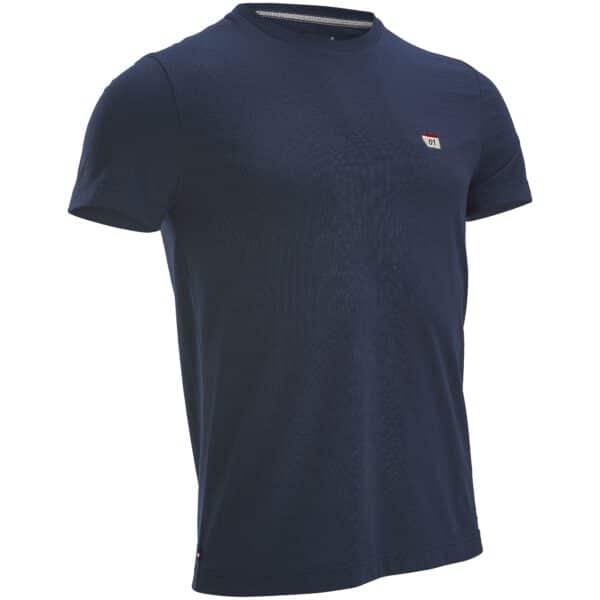 Made in France: Brigade du Pavé T-Shirt Startnummer blau