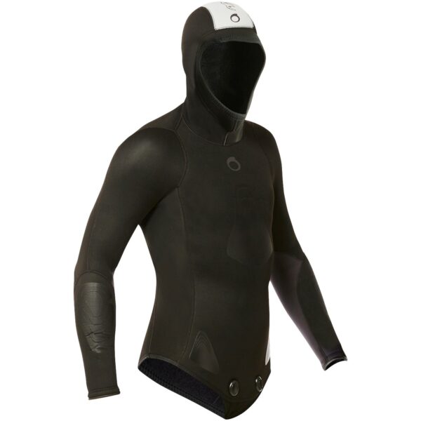 Neoprenjacke Freediving SPF 100 Plush 5 mm temperierte Gewässer