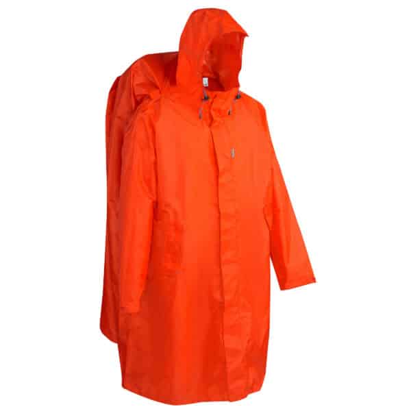 Poncho Regencape für 75-Liter-Rucksack Größe L/XL rot