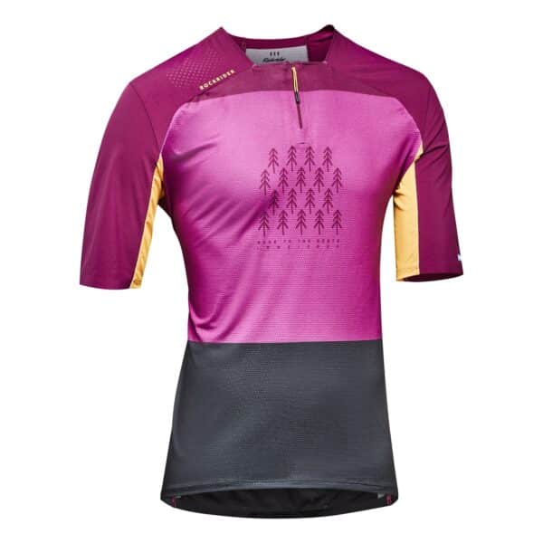 Radtrikot kurzarm MTB Expl 500 Ltd lila