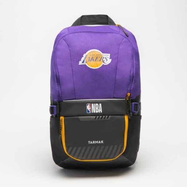 Rucksack 25L Tarmak NBA Lakers violett