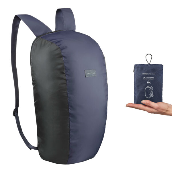 Rucksack Travel faltbar 10 Liter blau