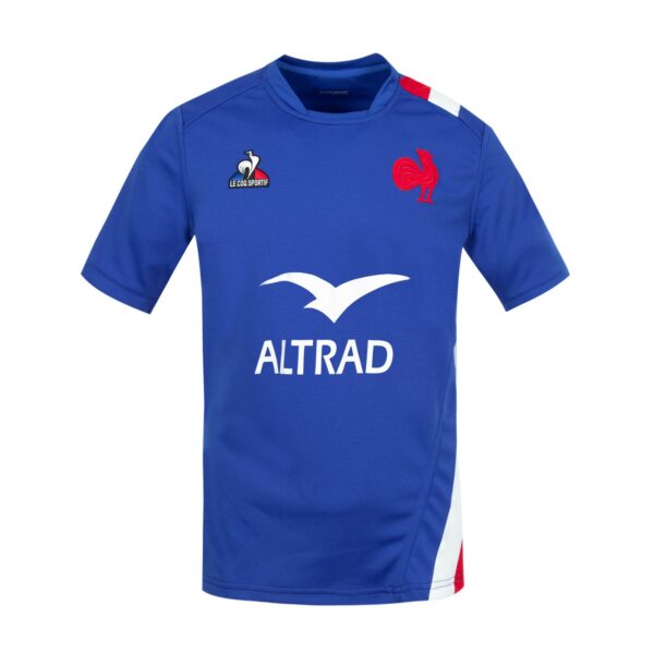 Rugbytrikot Replica Frankreich 2022 Erwachsene