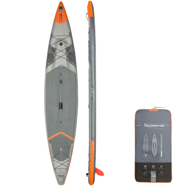 SUP-Board Stand Up Paddle aufblasbar Doppelkammer EXPEDITION X900 14"‒31'‒6'