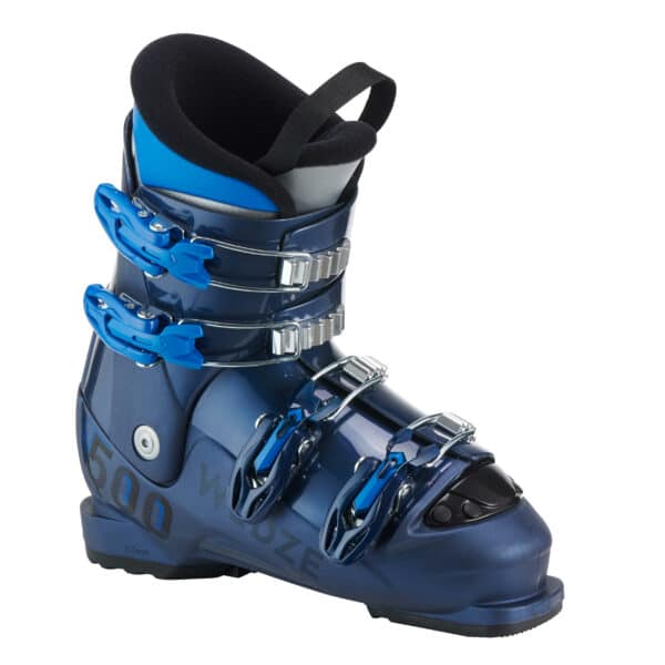 Skischuhe Piste 500 Kinder blau