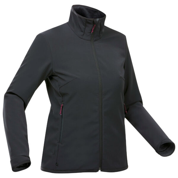 Softshelljacke MT100 Windwarm warm winddicht Damen schwarz