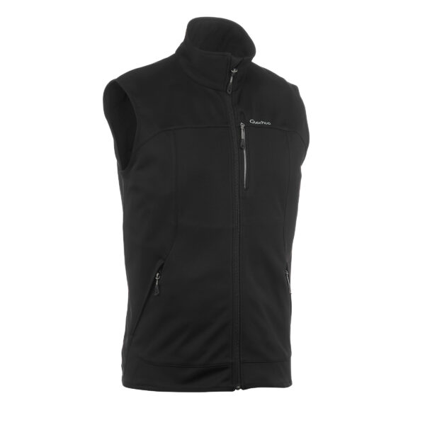 Softshellweste Trek 100 Herren schwarz