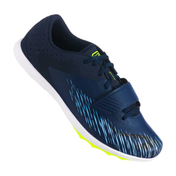 Spikes Leichtathletikschuhe AT Jump für Sprungdisziplinen marineblau