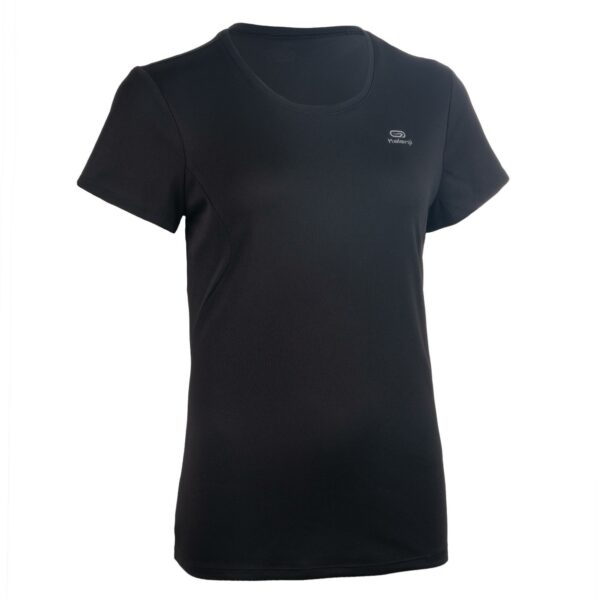 T-Shirt Leichtathletik Club Damen schwarz