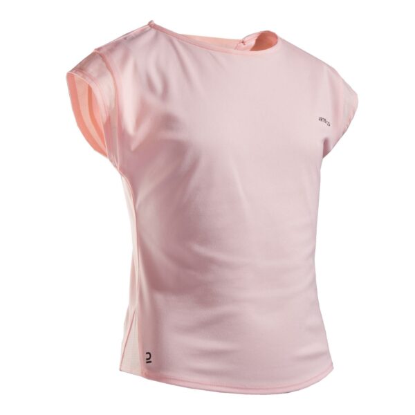 Tennis T-Shirt Mädchen TTS500 rosa