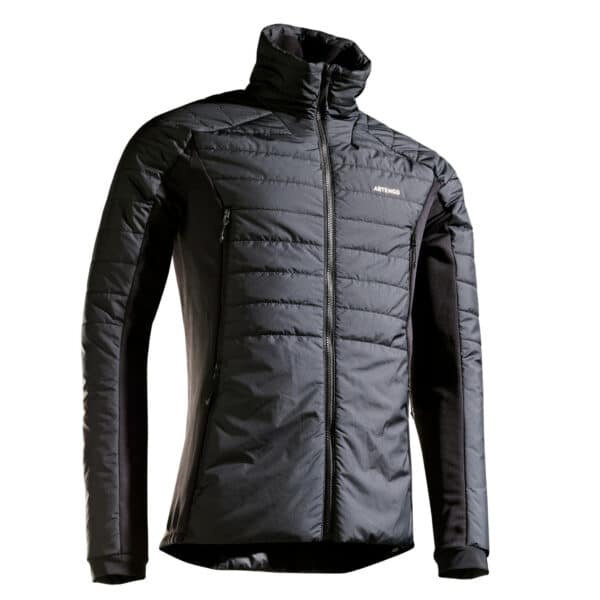 Tennisjacke TCO Thermic 900 schwarz