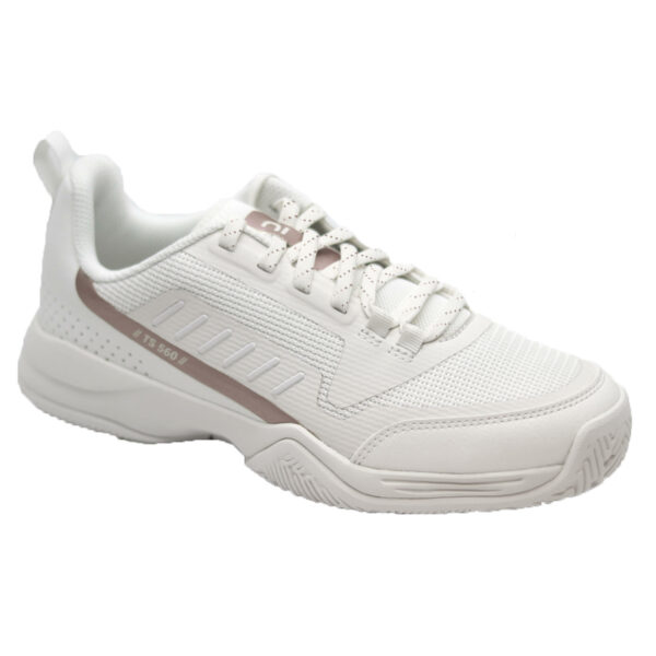 Tennisschuhe Kinder TS500 Fast JR Lace Shine Turnschuhe