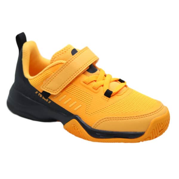 Tennisschuhe Kinder TS500 Fast KD Scratch Sunfire