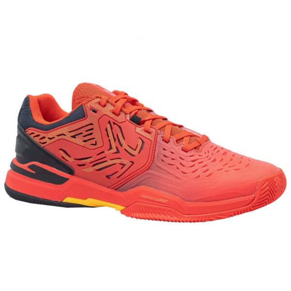 Tennisschuhe TS560 Sandplatz Herren orange