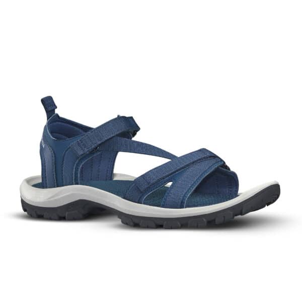 Trekkingsandalen Naturwandern NH110 Damen marineblau