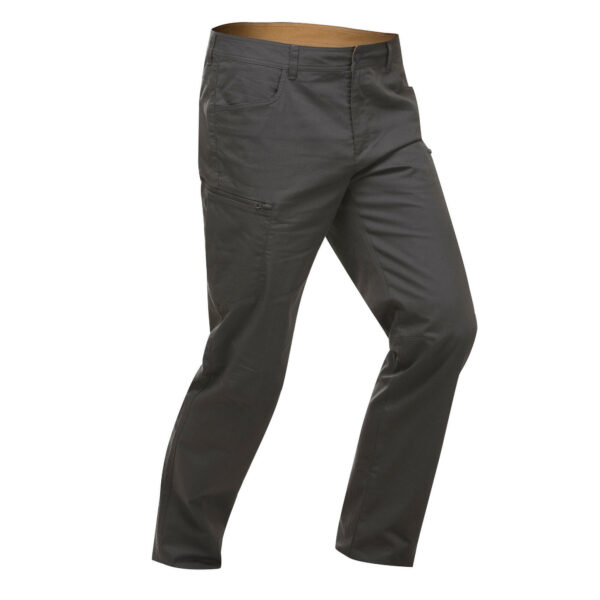 Wanderhose Naturwandern NH500 Regular Herren grau