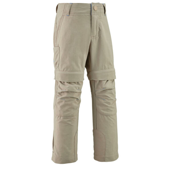 Wanderhose Zip-Off-Hose MH500 Kleinkinder Gr. 92–116 beige