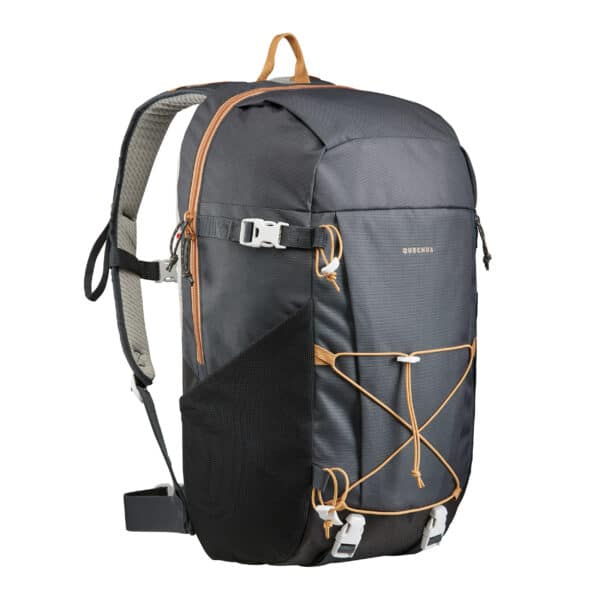 Wanderrucksack Naturwandern NH100 Arpenaz 30 l schwarz