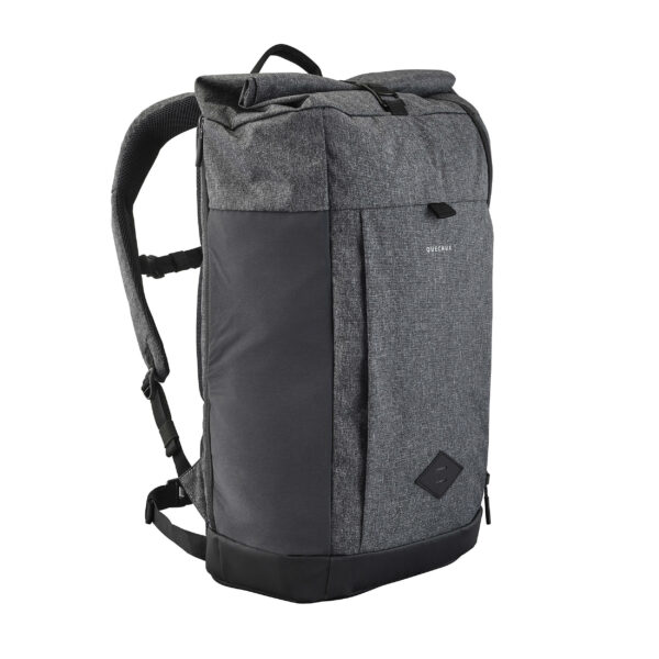 Wanderrucksack Naturwandern NH500 Escape Rolltop 32 L grau