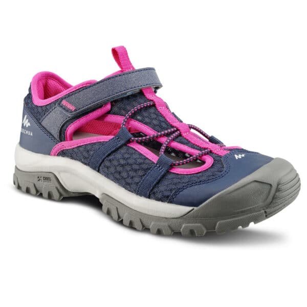 Wandersandalen MH150 TW Kinder Mädchen Gr. 28–39 blau/rosa