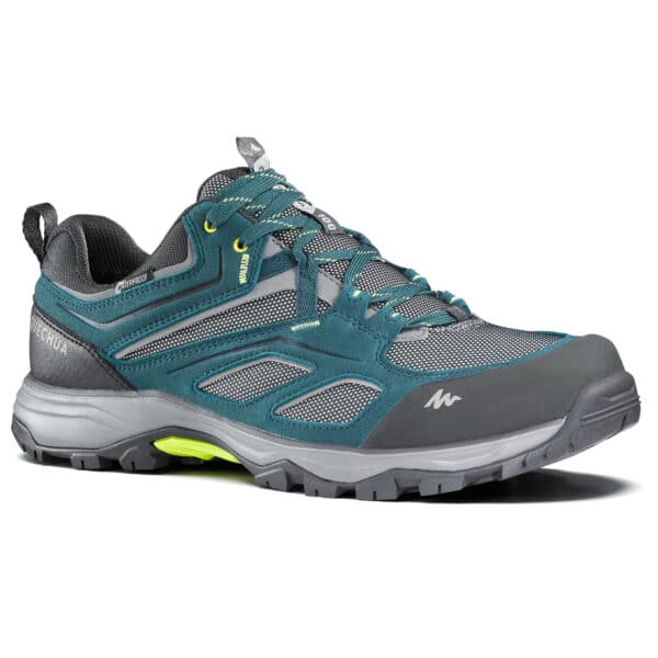 Wanderschuhe Bergwandern MH100 wasserdicht Herren blau