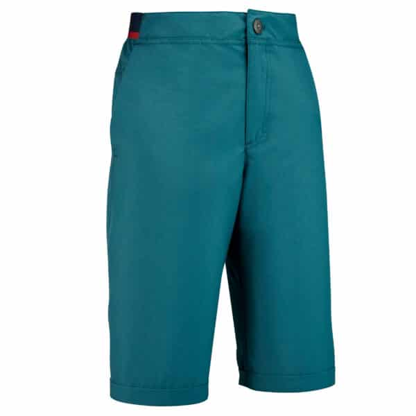 Wandershorts MH100 Kinder Gr. 122–170 grün