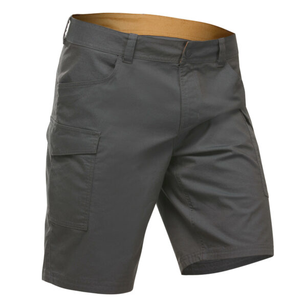 Wandershorts Naturwandern NH550 Herren dunkelgrau