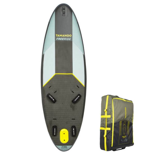 Windsurfboard aufblasbar Freeride 500 khaki