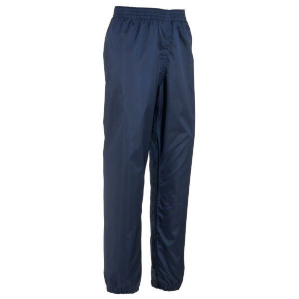 Überziehhose Regenhose Bergwandern MH100 wasserdicht Kleinkinder Gr. 92–116 blau