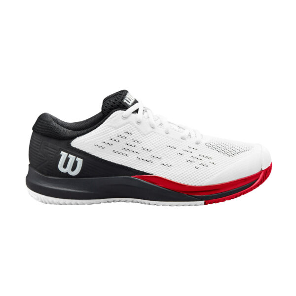 Tennisschuhe Herren Wilson Rush Pro Ace Multicourt weiss/schwarz