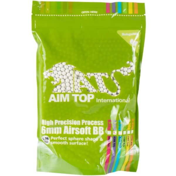 AIM TOP Precision BIO Tracer Airsoft BB´s 0.23g (1Kg / 4300 Schuss)