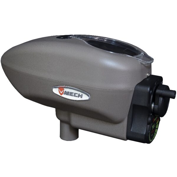 V-Mech M1 Force Feed Paintball Hopper (braun)