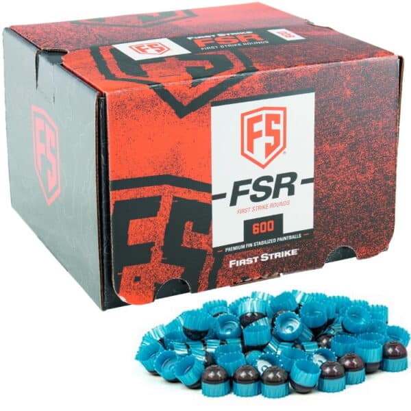 First Strike Paintballs 600 Schuss Box (grau / blau)