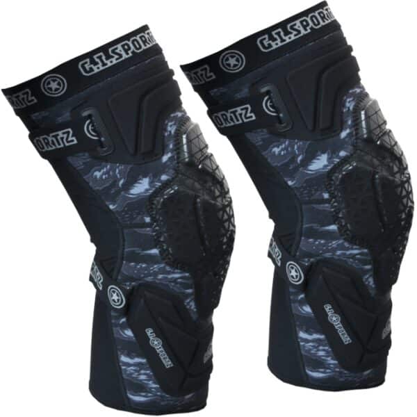 GI Sportz Race Paintball Kneepads / Knieschonerr (schwarz)