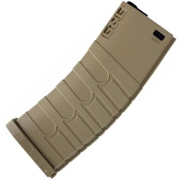 G&G M4 Polymer 120 Schuss Midcap Airsoft Ersatzmagazin (tan)