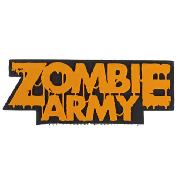 Paintball / Airsoft PVC Klettpatch (Zombie Army orange)